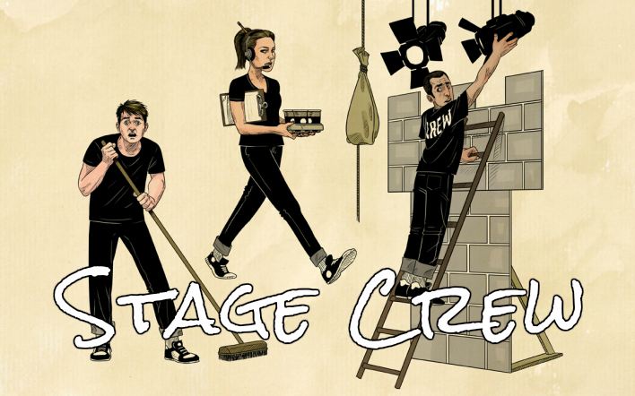 Stage Crew Cartoon